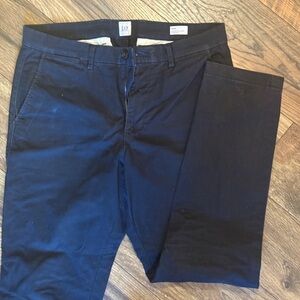 GAP Men's Navy Chinos - Straight Leg